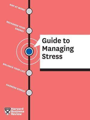 cover image of HBR Guide to Managing Stress